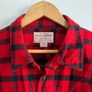 FILSON Alaskan Guide Shirt 100% Cotton Flannel